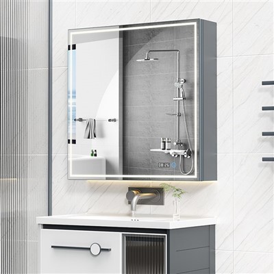 Koupelnové zrcadlo s automatickým zdvihem v koupelně